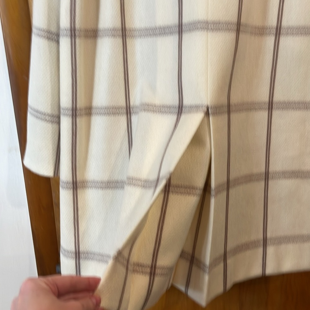 2pc vintage wool long skirt suit - Picture 3 of 13